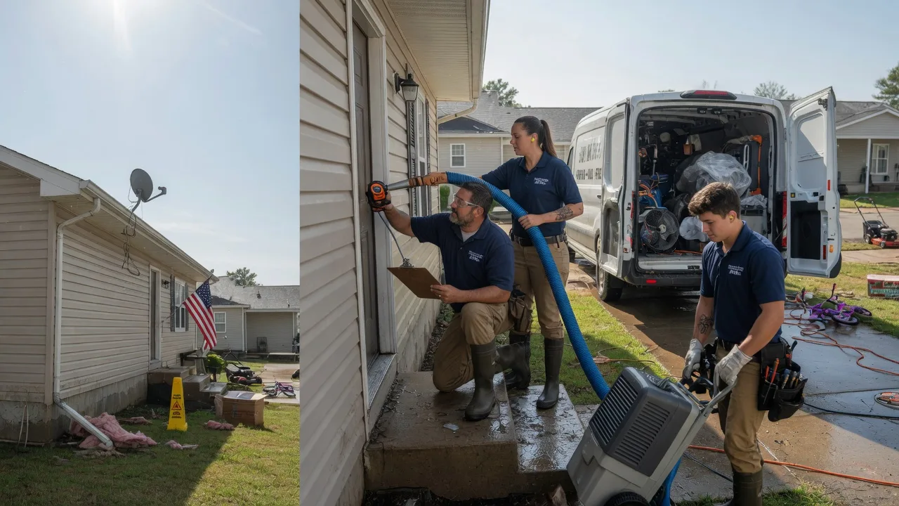 Ceiling Water Damage Restoration in Crookston, MN near me